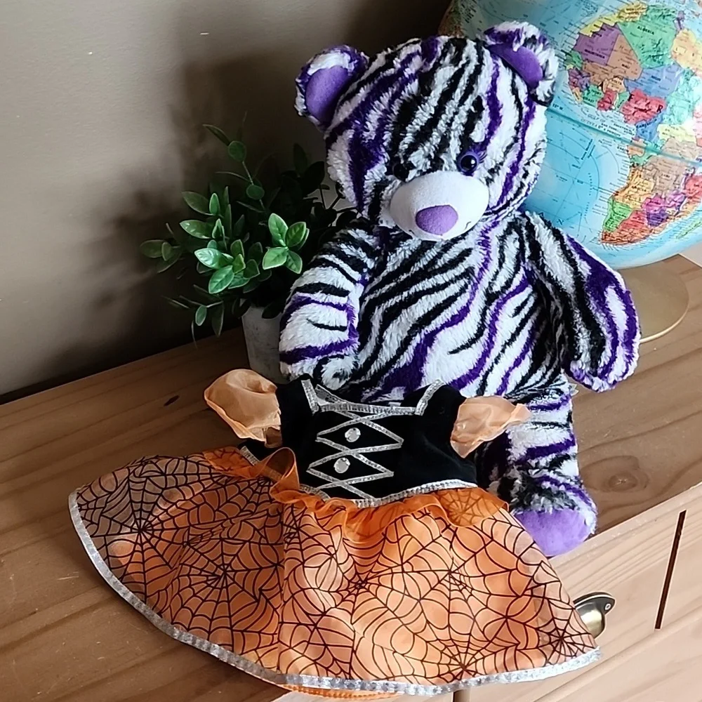 Build-A-Bear Wild About Stripes Zebra Plush - Picture 2 of 10